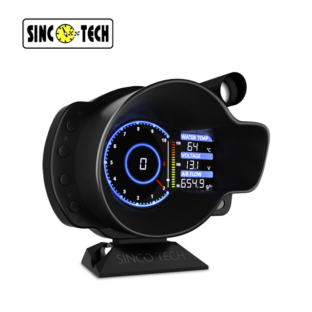 Sincotech Do916 Sensor Kit Double Screen Digital Racing Gauge Tachometer