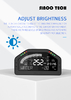 Sinco Tech Race Car Do922 LCD Screen 12V Multifunctional Autometer Water Temp Gauge