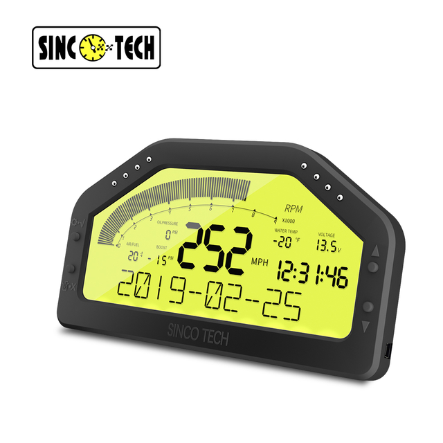 Do904 Sinco Tech Dash Race Bluetooth Dashboard Tacho Speed Refitting Gauge